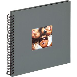 Walther album a spirale FUN 23x17 cm e 30x30 cm 40 o 50 pagine nere