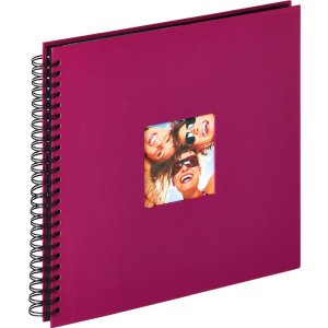Walther album a spirale FUN 23x17 cm e 30x30 cm 40 o 50 pagine nere