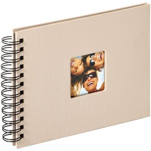 Walther album a spirale FUN 23x17 cm e 30x30 cm 40 o 50 pagine nere