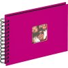 Walther album a spirale FUN 23x17 cm e 30x30 cm 40 o 50 pagine nere