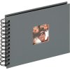 Walther album a spirale FUN 23x17 cm e 30x30 cm 40 o 50 pagine nere