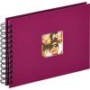 Walther album a spirale FUN 23x17 cm e 30x30 cm 40 o 50 pagine nere