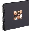 Walther album a spirale FUN 23x17 cm e 30x30 cm 40 o 50 pagine nere