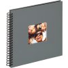 Walther album a spirale FUN 23x17 cm e 30x30 cm 40 o 50 pagine nere