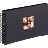 Walther album a spirale FUN 23x17 cm e 30x30 cm 40 o 50 pagine nere