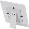 Bambino cornice di legno Angelo Custode 9x9 cm