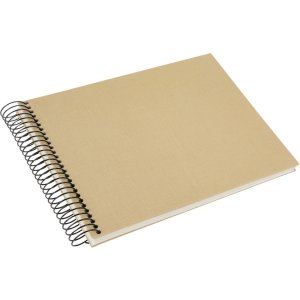 Album a spirale Goldbuch Bella Vista sabbia 24x17 cm 40 pagine bianche