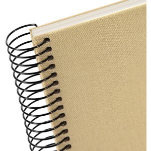 Album a spirale Goldbuch Bella Vista sabbia 24x17 cm 40 pagine bianche