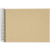 Album a spirale Goldbuch Bella Vista sabbia 24x17 cm 40 pagine bianche