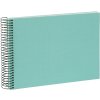 Goldbuch Album a spirale Bella Vista aqua 24x17 cm 40 pagine bianche