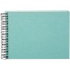 Goldbuch Album a spirale Bella Vista aqua 24x17 cm 40 pagine bianche