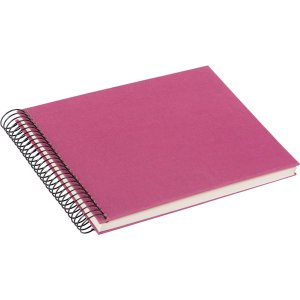Album a spirale Goldbuch Bella Vista fucsia 24x17 cm 40 pagine bianche