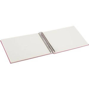 Album a spirale Goldbuch Bella Vista fucsia 24x17 cm 40 pagine bianche