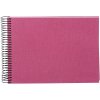 Album a spirale Goldbuch Bella Vista fucsia 24x17 cm 40 pagine bianche