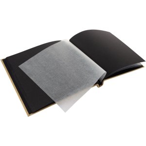 Album a vite Goldbuch Bella Vista sand 30x25 cm 40 pagine nere