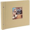 Album a vite Goldbuch Bella Vista sand 30x25 cm 40 pagine nere