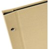 Album a vite Goldbuch Bella Vista sand 30x25 cm 40 pagine nere