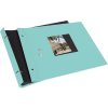 Goldbuch Album a vite Bella Vista aqua 30x25 cm 40 pagine nere