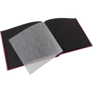Goldbuch Album a vite Bella Vista fucsia 30x25 cm 40 pagine nere