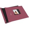 Goldbuch Album a vite Bella Vista fucsia 30x25 cm 40 pagine nere