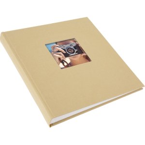 Goldbuch Album fotografico Bella Vista Trend 30x31 cm sabbia 60 pagine bianche