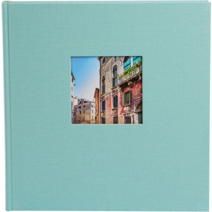 Goldbuch Album fotografico Bella Vista Trend 30x31 cm aqua 60 pagine bianche