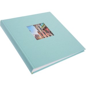 Goldbuch Album fotografico Bella Vista Trend 30x31 cm aqua 60 pagine bianche
