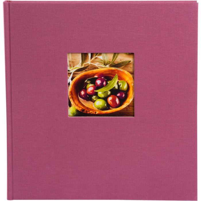 Goldbuch Album fotografico Bella Vista Trend fucsia 30x31 cm 60 pagine bianche