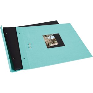 Goldbuch Album a vite Bella Vista Trend aqua 39x31 cm 40 pagine nere