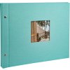 Goldbuch Album a vite Bella Vista Trend aqua 39x31 cm 40 pagine nere
