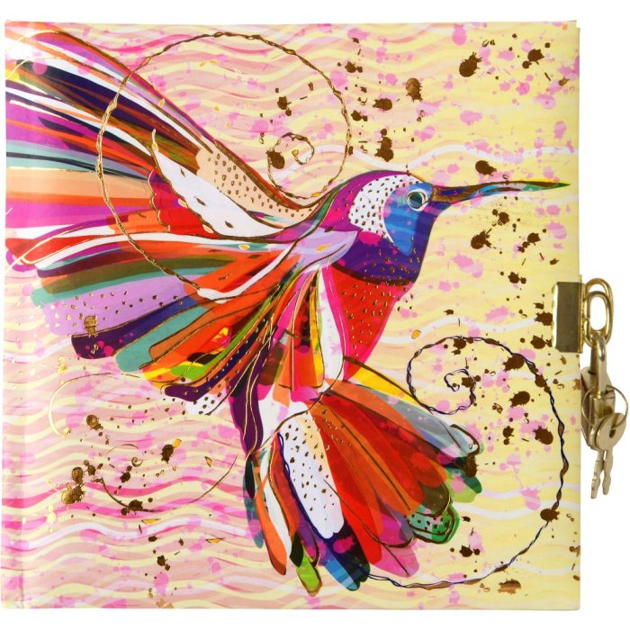 Diario Goldbuch Fiore Kolibri 16,5x16,5 cm 96 pagine bianche