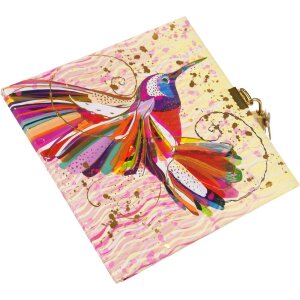 Diario Goldbuch Fiore Kolibri 16,5x16,5 cm 96 pagine bianche