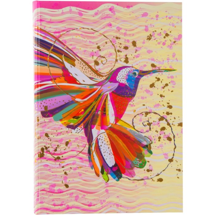 Taccuino a5 Fiore Colibrì