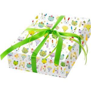 Carta da regalo Heads up bianca 50x70 cm