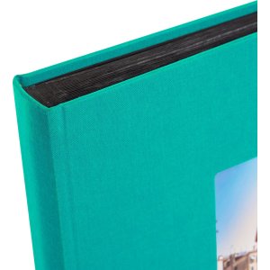 Goldbuch Album fotografico Bella Vista turchese 30x31 cm 60 pagine nere