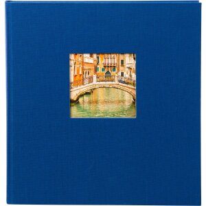 Goldbuch Album fotografico Bella Vista blu 30x31 cm 60...