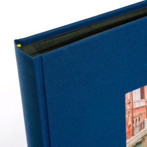 Goldbuch Album fotografico Bella Vista blu 30x31 cm 60 pagine nere