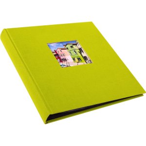 Goldbuch Album fotografico Bella Vista verde 30x31 cm 60 pagine nere