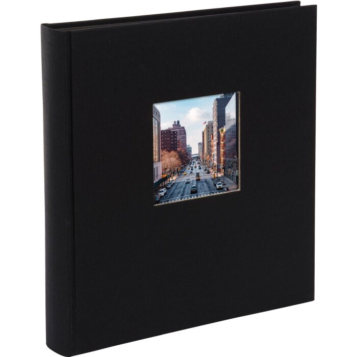 Goldbuch Album fotografico Bella Vista nero 30x31 cm 60 pagine nere