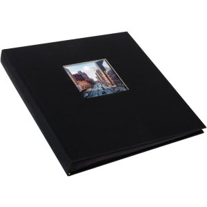 Goldbuch Album fotografico Bella Vista nero 30x31 cm 60 pagine nere