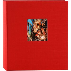 Goldbuch Album fotografico Bella Vista rosso 30x31 cm 60...