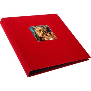 Goldbuch Album fotografico Bella Vista rosso 30x31 cm 60 pagine nere