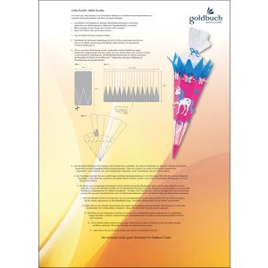 Craft Kit Scuola Cono Unicorno 70 cm