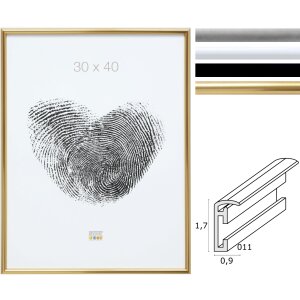 Telaio in plastica S011 Deknudt profilo semitondo stretto