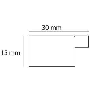Telaio in plastica Frisco Bay con doppio passepartout