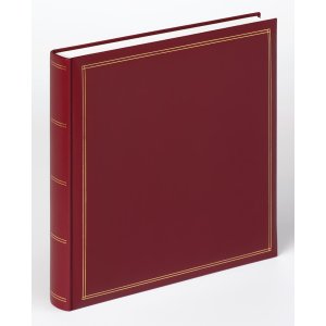 Walther Album fotografico MONZA 33x34 cm 3 colori 60 pagine bianche