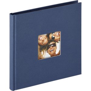 Walther Design Album fotografico Fun blu 18x18 cm 30...