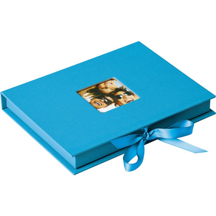 Scatola regalo per foto Fun ocean blue 13x18 cm