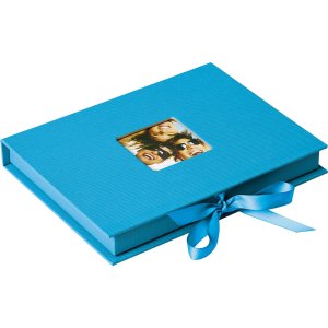 Scatola regalo per foto Fun ocean blue 13x18 cm