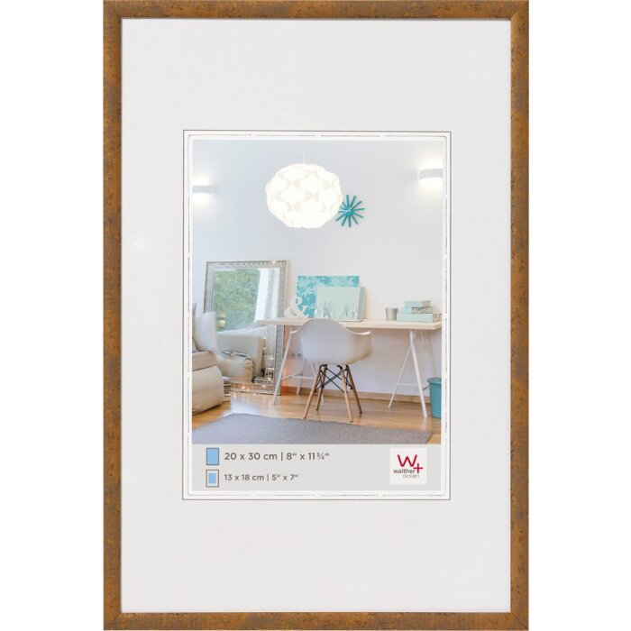Walther Cornice in plastica New Lifestyle taupe 50x70 cm